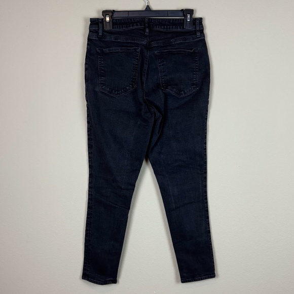 Loft Black "The Curvy Skinny" Cotton Blend Denim Jeans; Size 8/29 - Picture 6 of 10